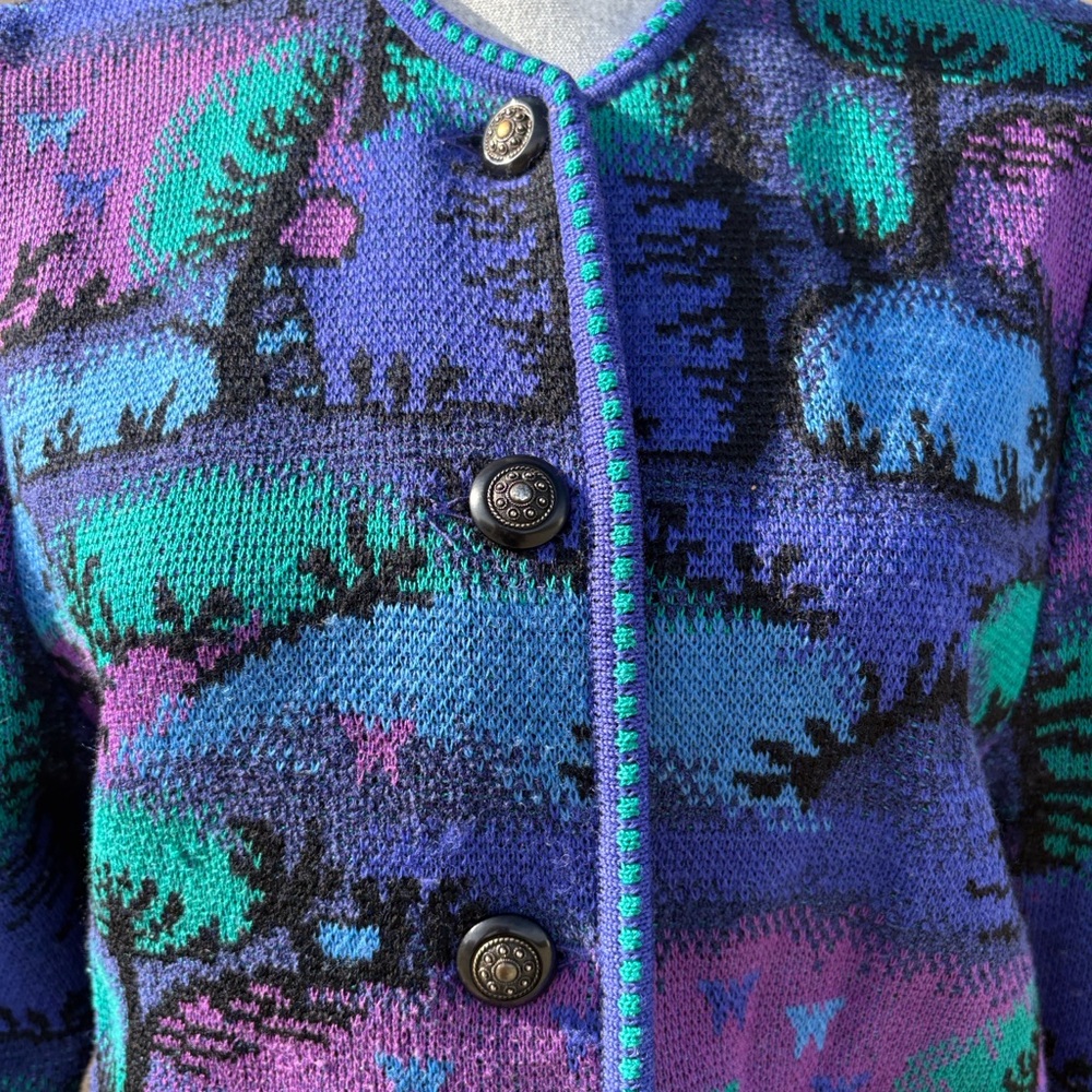 Vintage Geiger Austria Wool Blend Sweater - Picture 4 of 10